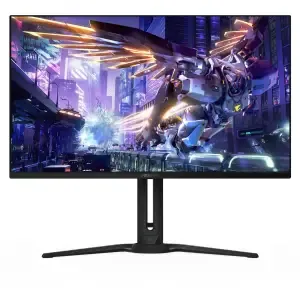 Monitor GigaByte 80 cm (31,5") FO32U2P 3840x2160 Gaming 240Hz OLED 3ms 2xHDMI DisplayPort USB-C 18W DP-Out 2xUSB3.2 Pivot Zvočniki 2x5W DCI-P3-99% FreeSync Premium KVM HDR400 Aorus