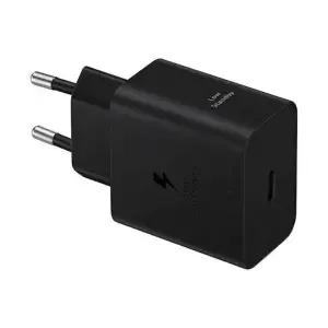 Hišni polnilec 100-240V => 1x USB-C Samsung 45W EP-T4511 za mobilni telefon ali tablični računalnik + kabel (EP-T4511XBEGEU)
