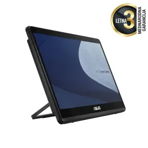 Računalnik AIO Asus 39,6 cm 15,6" 1920x1080 ExpertCenter E1 Touch N4500/8GB /256GB/-/vgrajena baterija/Intel UHD HDMI /65W-89%/DOS črna (90PT0391-M00W30)