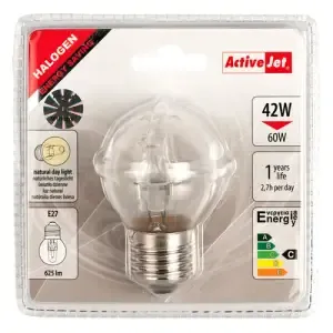 Žarnica Halogen ACTIVEJET E14 42W