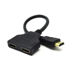 Adapter HDMI (m) => 2x HDMI (ž) Gembird DSP-2PH4-04 črn