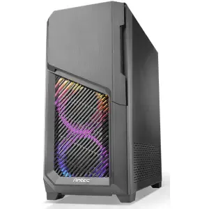 Ohišje Antec DP502 Flux Dark Phantom MidiATX - črna RGB