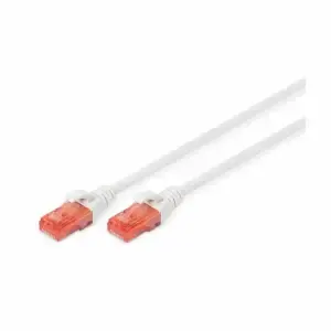 KABEL PATCH UTP Cat 6 3,00m RJ45 1Gbit Digitus - bel (DK-1617-030/WH)