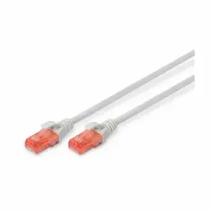 KABEL PATCH UTP Cat 6 1,00m RJ45 1Gbit Digitus - siv (DK-1617-010)