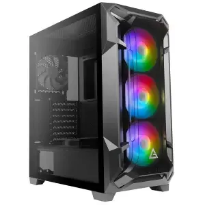 Ohišje Antec DF600 Flux MidiATX - črna RGB