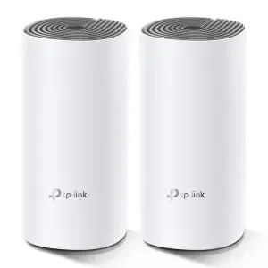 Usmerjevalnik brezžični mrežni sistem TP-Link Deco E4 WiFi5 802.11ac AC1200 867Mbit/s MESH MU-MIMO 2xLAN 2x notranja antena (Deco E4(2-pack))