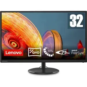 Monitor Lenovo 81,0 cm (31,5") D32Q-20 2560x1440 75Hz 4ms IPS HDMI DisplayPort NTSC72% FreeSync