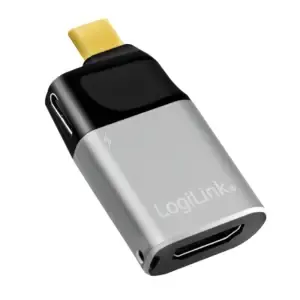 Adapter USB-C => HDMI 2.0 4K@60Hz + USB-C PD 60W sivo črn LogiLink (CUA0203) EOLS-P