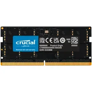SO-DIMM DDR5 32GB 4800MHz CL40 Single (1x32GB) Crucial Value Tray brez embalaže 1,1V (CT32G48C40S5T)