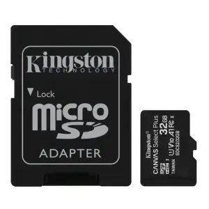 Spominska kartica SDHC-Micro 32GB Kingston 100MB/s U1 V10 UHS-I +adapter (SDCS2/32GB)