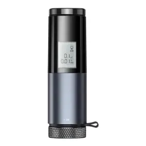 Elektronski merilec alkohola v izdihanem zraku Baseus Breathless z LCD zaslonom - za infromativno rabo črn (CRCX-01)