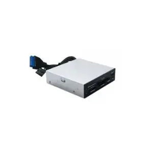 Vgradni čitalec kartic HKC USB 2.0 za 25v1 črn