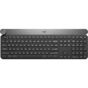 Tipkovnica brezžična Logitech Craft Advanced US international | SLO gravura siva LED osvetlitev (920-008504)