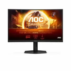Monitor AOC 68,6 cm (27,0") CQ27G4X 2560x1440 Curved Gaming 180Hz Fast-VA 0,5ms 2xHDMI DisplayPort HAS  DCI-P3-93% AdaptiveSync HDR10+ G4 Series