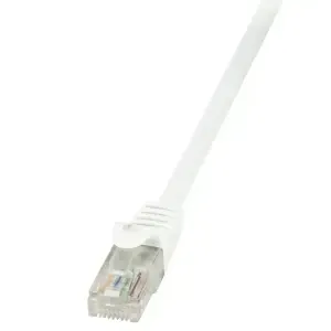 KABEL PATCH UTP Cat 6 20,00m RJ45 1Gbit LogiLink - bel (CP2111U)