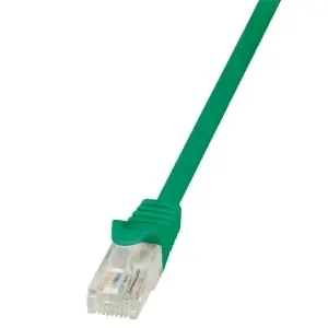 KABEL PATCH UTP Cat 6 0,25m RJ45 1Gbit LogiLink - zelen (CP2015U)
