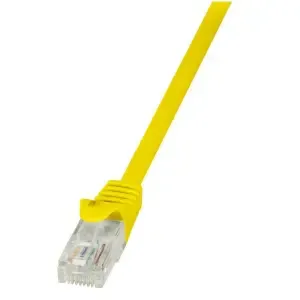 KABEL PATCH UTP Cat 5e 5,00m RJ45 10/100 LogiLink - rumen (CP1077U)