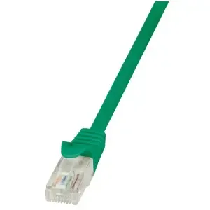 KABEL PATCH UTP Cat 5e 5,00m RJ45 10/100 LogiLink - zelen (CP1075U)
