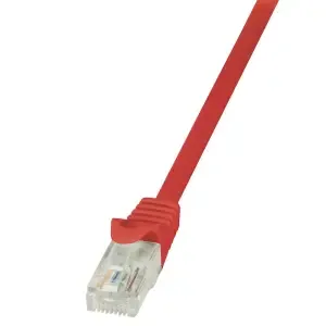 KABEL PATCH UTP Cat 5e 1,00m RJ45 10/100 LogiLink - rdeč (CP1034U)