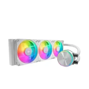Vodno hlajenje Cooler Master MasterLiquid PL360 Flux - 360mm ARGB bela (MLY-D36M-A23PZ-RW)