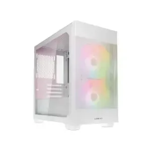 Ohišje Lian-Li LANCOOL 205M MidiATX - bela RGB
