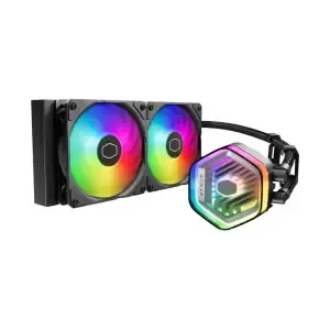 Vodno hlajenje Cooler Master MasterLiquid 240 Atmos - 240mm ARGB črna (MLX-D24M-A25PZ-R1)