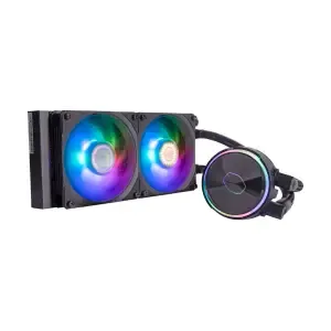 Vodno hlajenje Cooler Master MasterLiquid PL240 Flux - 240mm ARGB črna (MLY-D24M-A23PZ-R1)