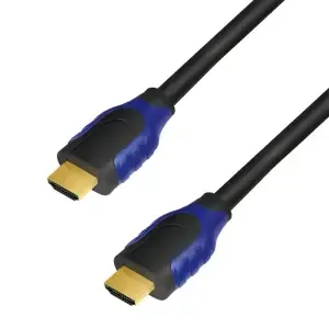 KABEL HDMI/HDMI M/M 1,0m LogiLink pozlačeni kontakti V2,0 4K/60Hz (CH0061) EOLS-P