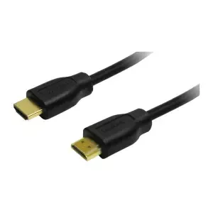 KABEL HDMI/HDMI M/M 5,0m LogiLink pozlačeni kontakti V1,4 (CH0039)