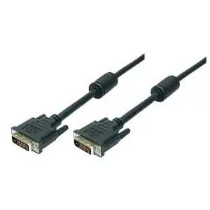 Kabel DVI-D (m) => DVI-D (m) 3,0m LogiLink feritno jedro, 24+1 (CD0002) EOLS-P