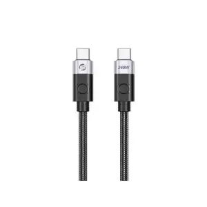 Kabel USB-C => USB-C 4 1,00m Orico 40Gbps 240W PD 8K@60Hz (CC240-40-10-BK-BP)