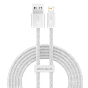 Kabel USB A => Apple Lightning 2,0m 2,4A bel Baseus Dynamic (CALD000502)