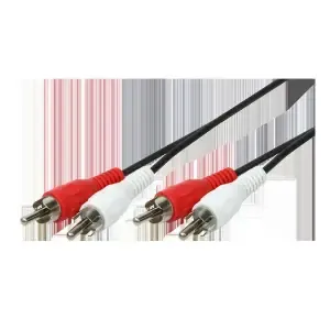 Kabel Audio 2x Cinch M => 2x Cinch M - 5,0m LogiLink (CA1040) EOLS-P