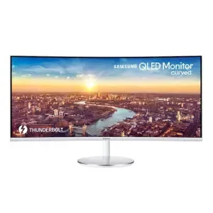 Monitor Samsung 86,4 cm (34,0") C34J791WTP 3440x1440 Curved 100Hz VA 4ms HDMI DisplayPort 2xThunderbolt3 85W 2xUSB3.0 HAS Zvočniki 2x7W  sRGB125% FreeSync CJ79