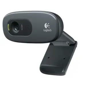 Spletna kamera Logitech C270 3MP HD 720p 30FPS 55° USB-A črno-siva mikrofon z redukcijo šuma (960-001063)