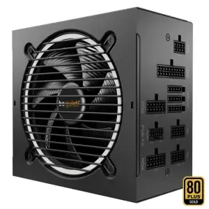 Napajalnik - 850W Bequiet Pure Power 12M 80Plus Gold 93,5% ATX 3.1 (Gen5) Modular 120mm črna (BN344)