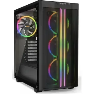 Ohišje Bequiet Pure Base 500 FX MidiATX - črna RGB