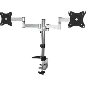 Nosilec namizni Icy Box za monitor 17"-27" do 2x 8kg (IB-MS404-T)