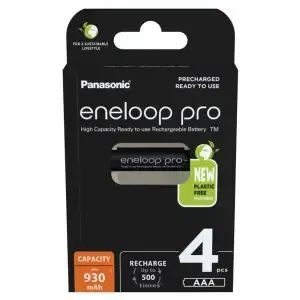 Baterija Akku Ni-MH AAA Panasonic Eneloop Pro 500 930mAh 4kom