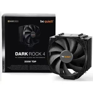 Zračni hladilnik be quiet! Dark Rock 4 - 21,4 dB 160mm črna (BK021)