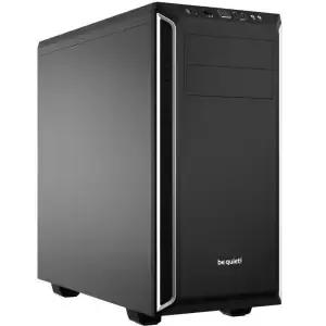 Ohišje Bequiet Pure Base 600 (BG022) MidiATX - črno-srebrn