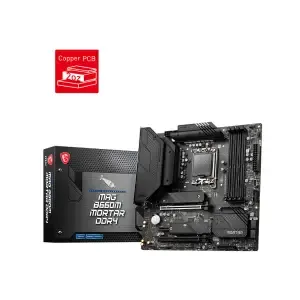 Osnovna plošča 1700 MSI MAG B660M Mortar microATX DDR4 2,5Gb LAN 4xM.2 HDMI DisplayPort USB-C 20Gbps