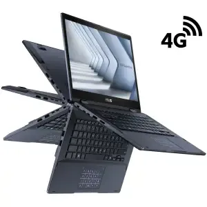 Prenosnik Asus 35,5 cm (14,0") ExpertBook B3 Flip 1920x1080 VA na dotik 400nit i5-1335U/16GB/SSD1TB/BL/FP/LTE/Intel UHD/Win11Pro (90NX07N1-M00RT0)