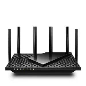 Usmerjevalnik brezžični TP-Link Archer WiFi6E 802.11ax AX5400 2402Mbit/s triband MESH OFDMA 4xLAN 6x antena (ARCHER AXE75)