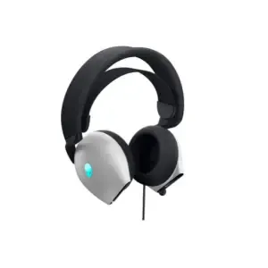 Slušalke žične Dell naglavne z mikrofonom USB AW520H (Lunar Light) črno-bela Gaming (545-BBFJ)