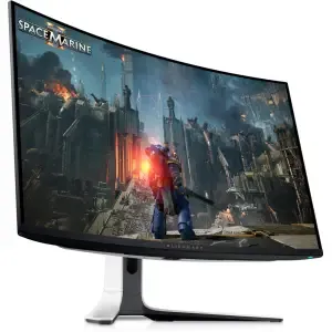 Monitor Dell 81,3 cm (32,0") AW3225QF 3840x2160 Curved Gaming 240Hz OLED 0,03ms 2xHDMI DisplayPort 2xUSB3.2 HAS sRGB99% G-Sync Compatible HDR400 Alienware