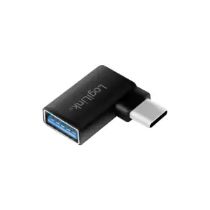 Adapter USB-C => USB 3.2 Gen1 90° črn LogiLink (AU0055)