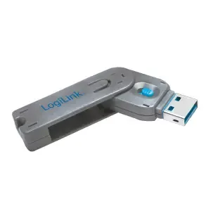 USB port blocker Logilink USB-A (1x ključ 1x ključavnica)