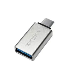 Adapter USB-C => USB 3.0 (ž) LogiLink, srebrn (AU0042)