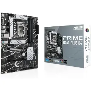 Osnovna plošča 1700 Asus PRIME B760-Plus D4 ATX 1xVGA 1xHDMI 2.1 1xDisplayPort 1.4 3xM.2, RAID